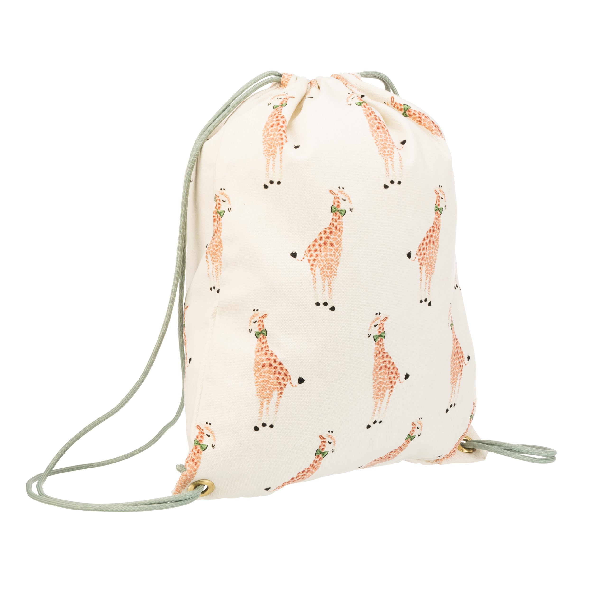 Yvonne Ellen Giraffe Drawstring Bag