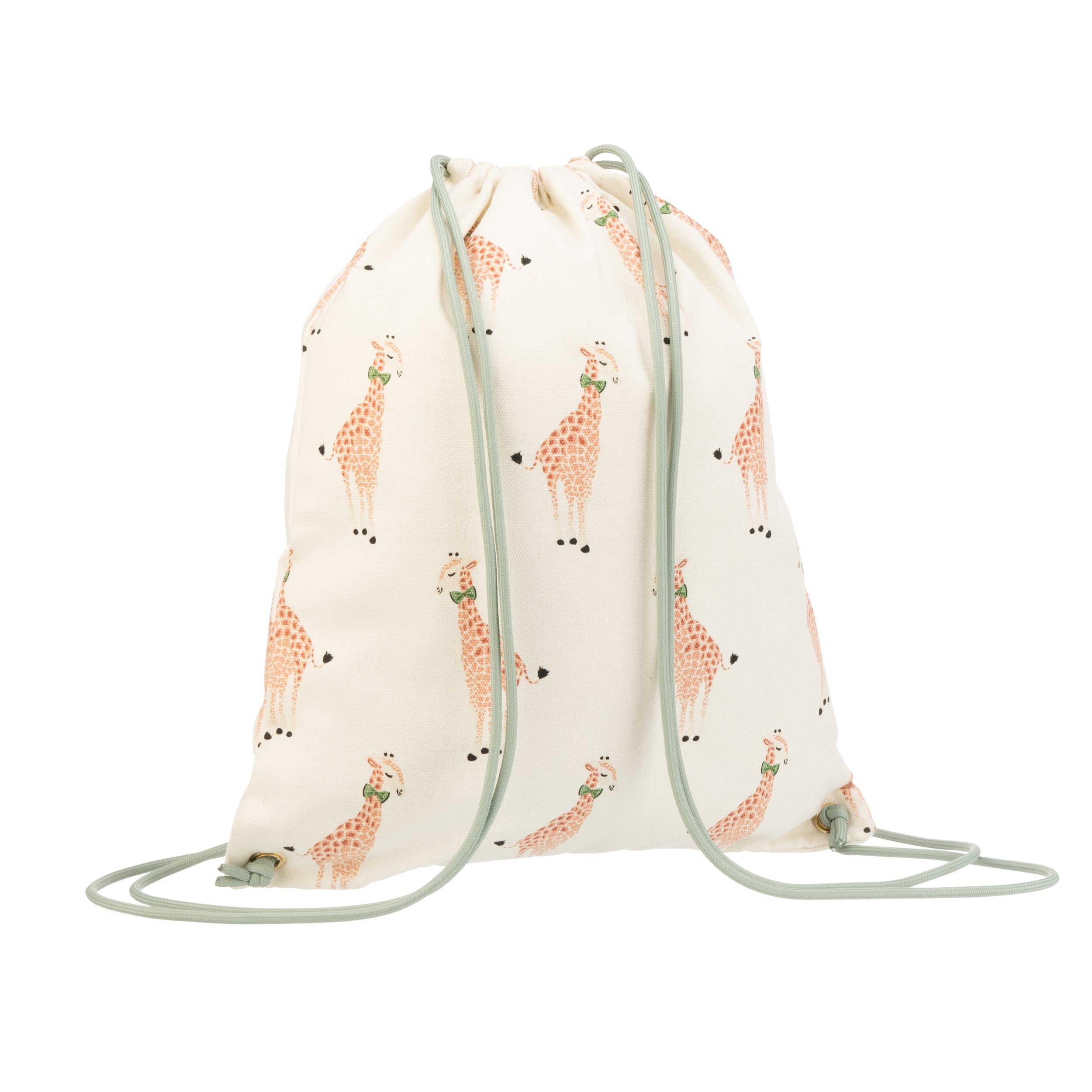 Yvonne Ellen Giraffe Drawstring Bag