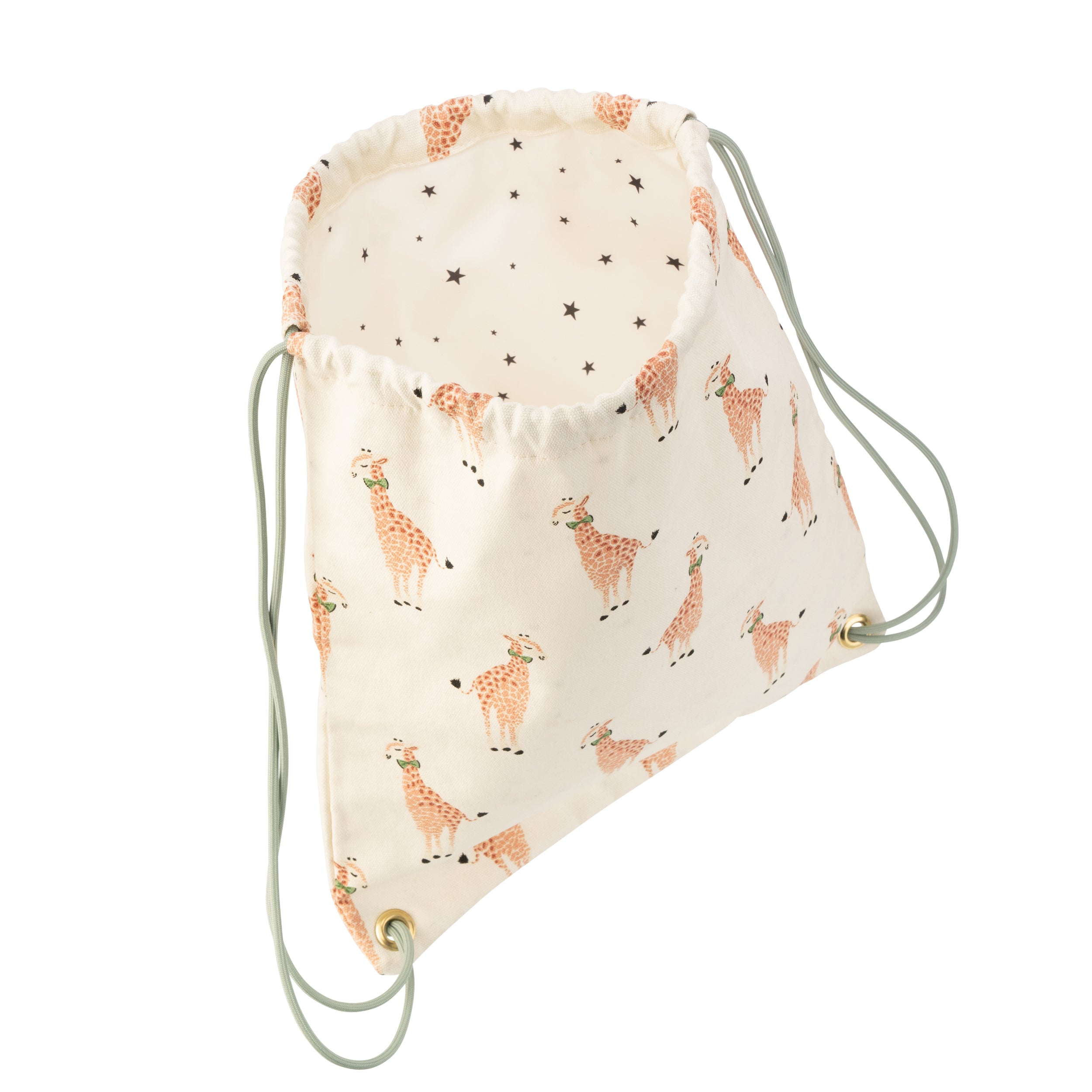 Yvonne Ellen Giraffe Drawstring Bag