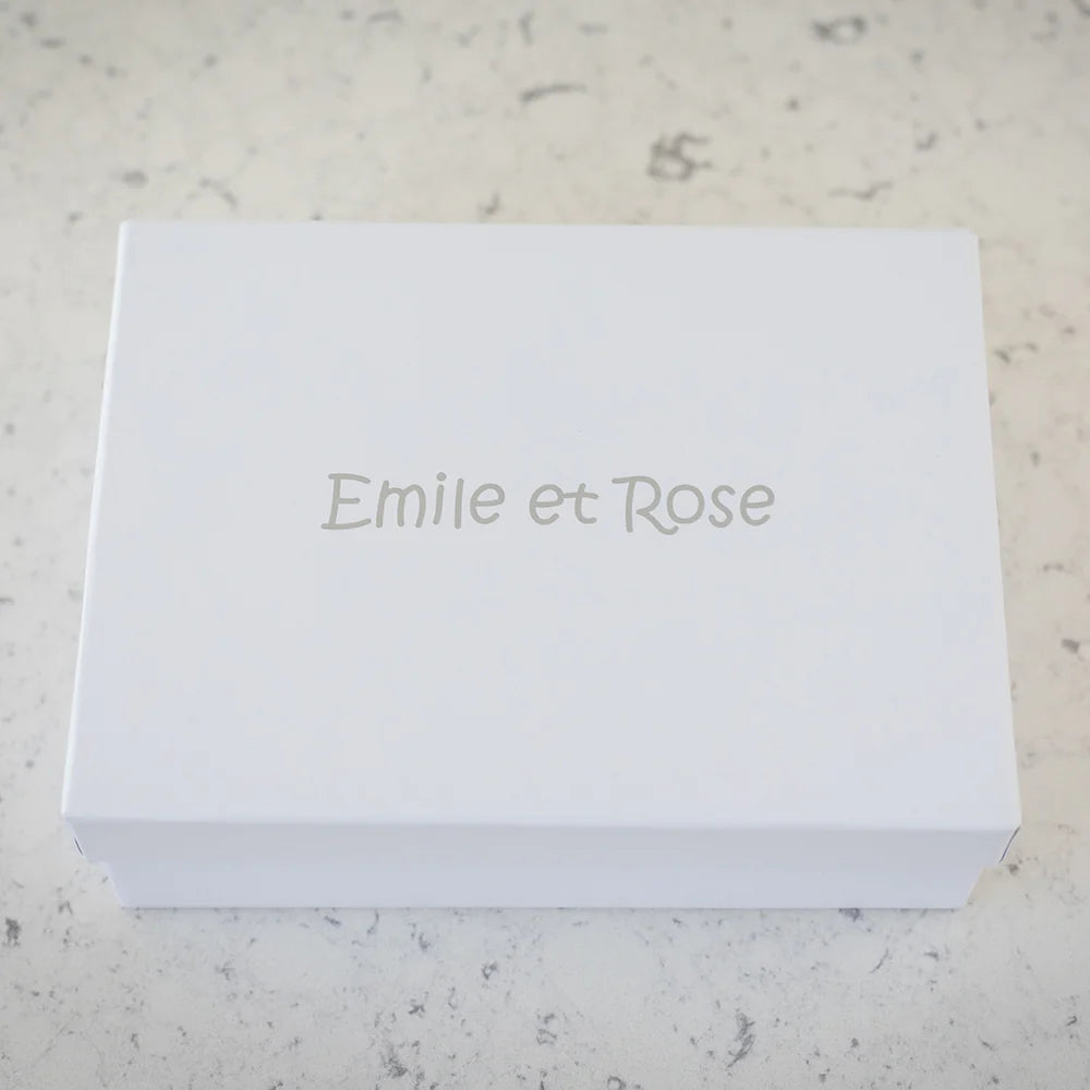 Emile et Rose Nox Unisex White New Baby Gift Set