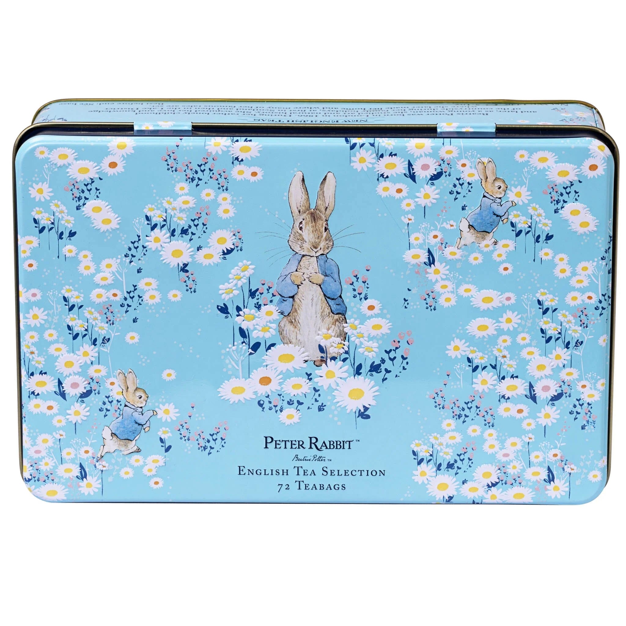 Beatrix Potter Peter Rabbit Daisies Tea Selection Tin Gift