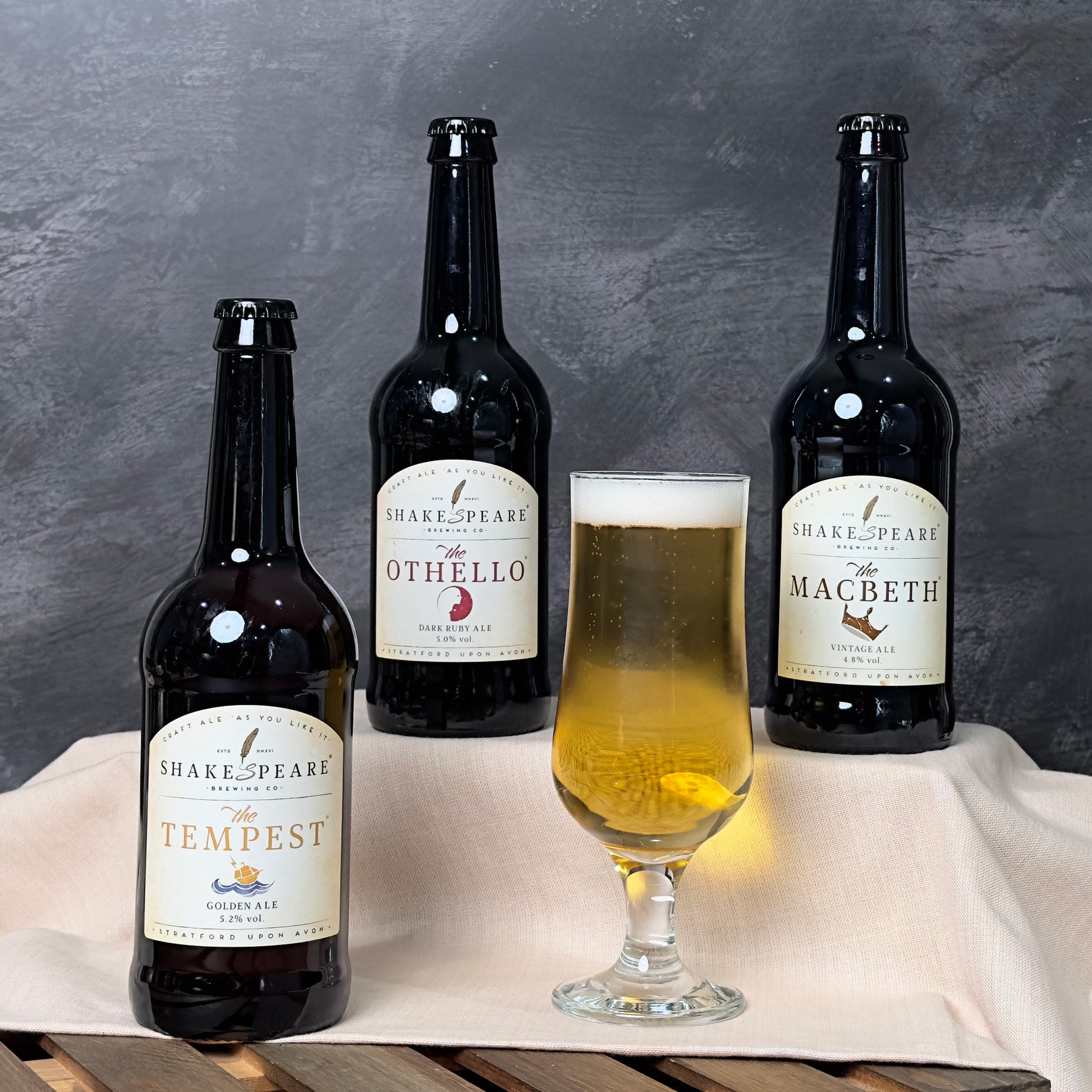 Shakespeare Brewing 3 Bottle Gift Box