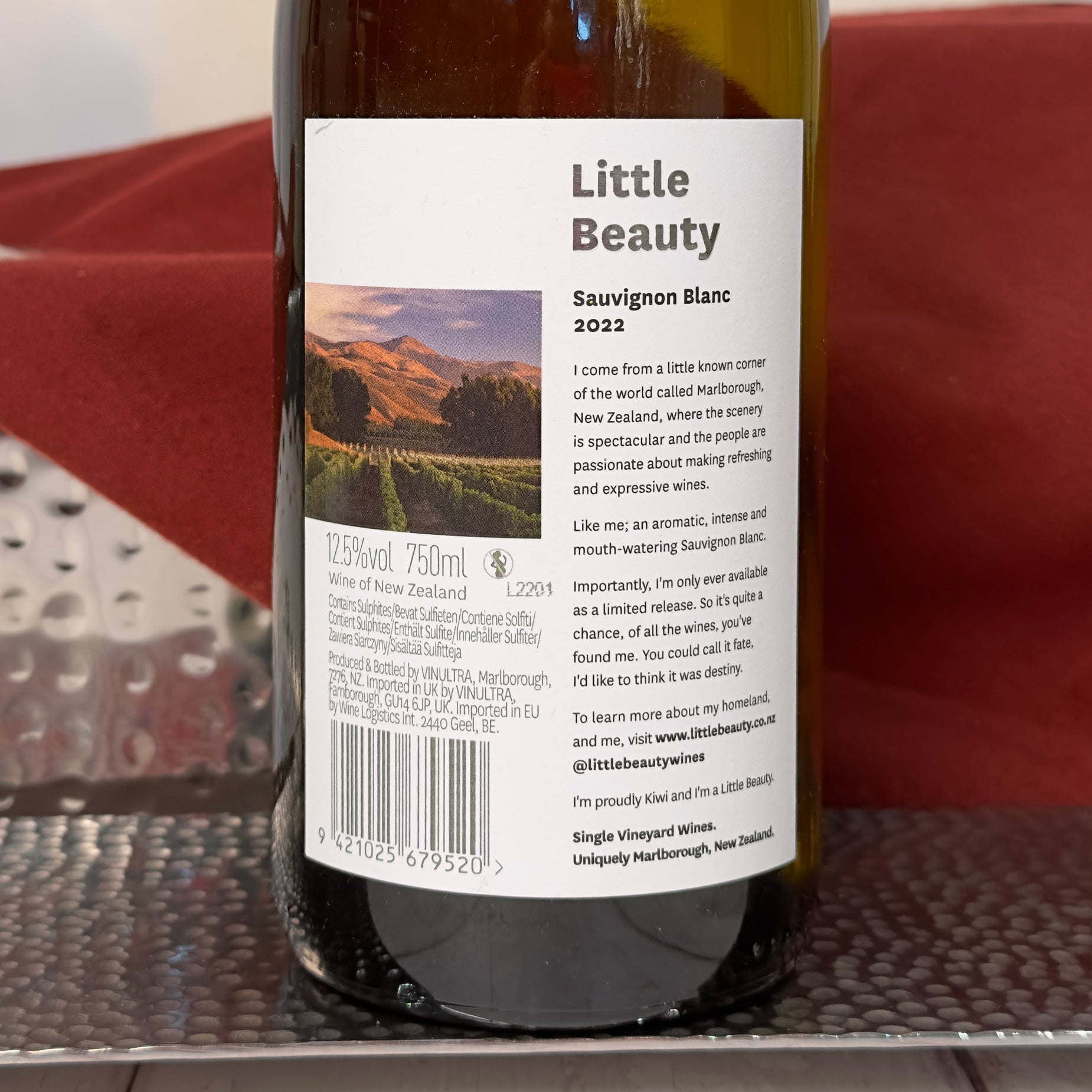 Little Beauty Limited Edition Sauvignon Blanc, Marlborough, New Zealand