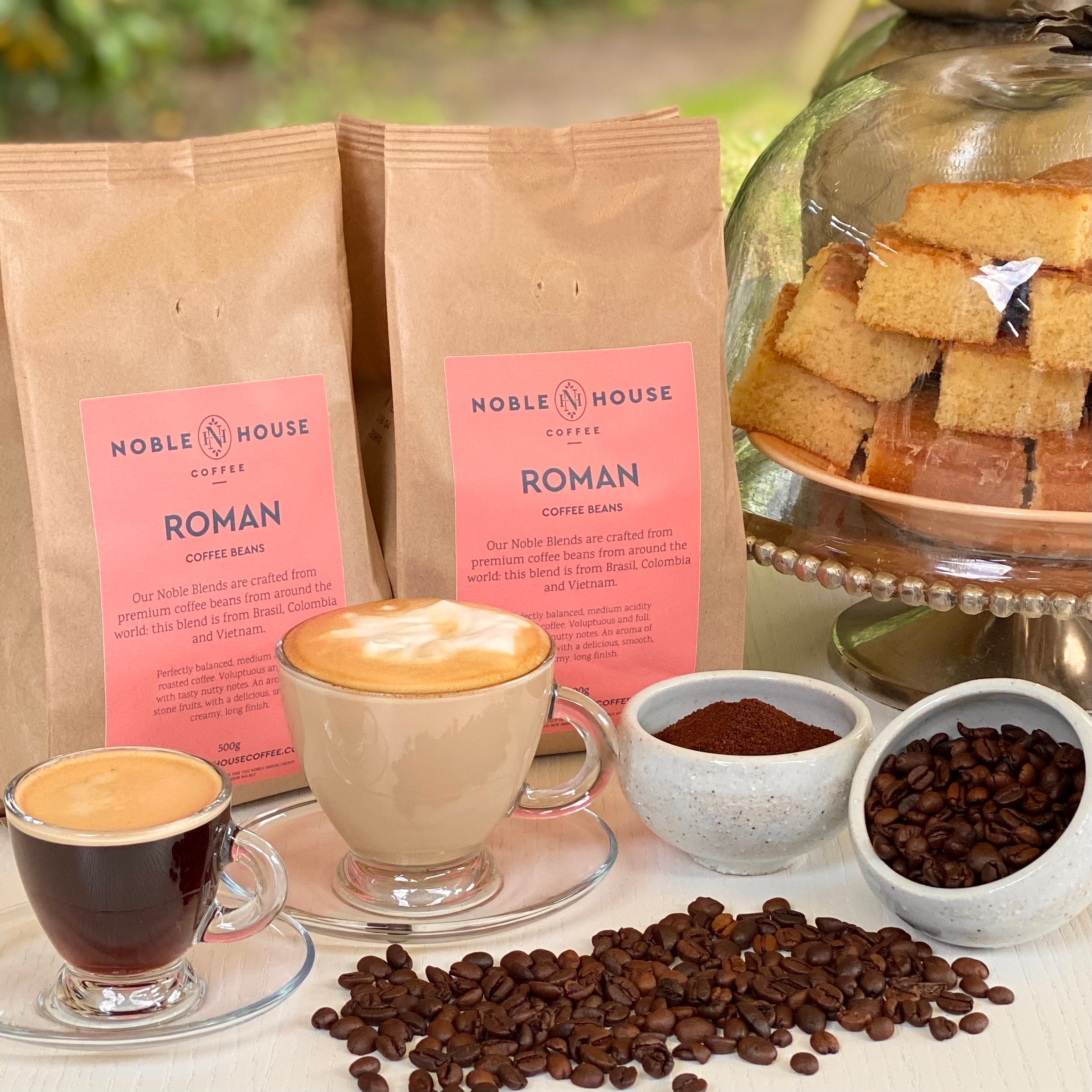 Roman Blend Coffee Beans 500g