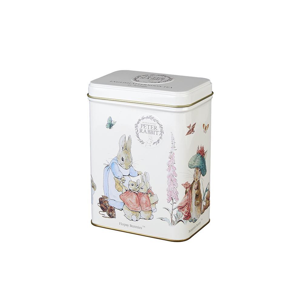 Beatrix Potter Flopsy Bunnies Tea Tin with 40 English Afternoon Teabags