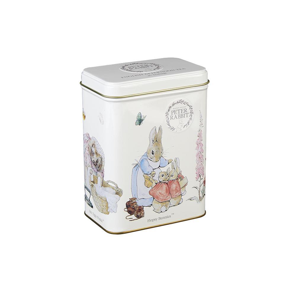 Beatrix Potter Flopsy Bunnies Tea Tin with 40 English Afternoon Teabags